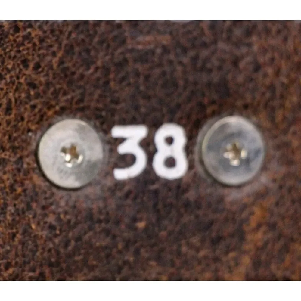 Texas BROWN GENUINE LEATHER 1 1/4